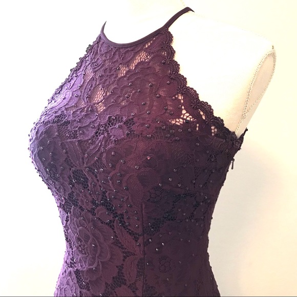 Betsy & Adam - Long formal dress Burgundy color, size 2 Women’s - Picture 5 of 16